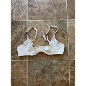 Skims Cotton Logo Underwire Demi Bra Marble Size 36A